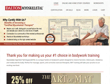 Tablet Screenshot of erikdalton.com